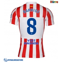 Fotballdrakt Herre Atletico Madrid Pablo Barrios #8 Hjemmedrakt 2025-26 Kortermet